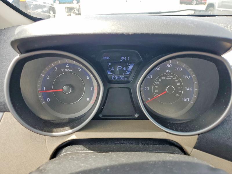 2016 Hyundai VIN KMHDH4AE3GU620576 COPART salvage auction — FRONT END, Md - Cert Of Salvage > 75% Damage, sold $2,050 on 2026-07-27 (photo 9)