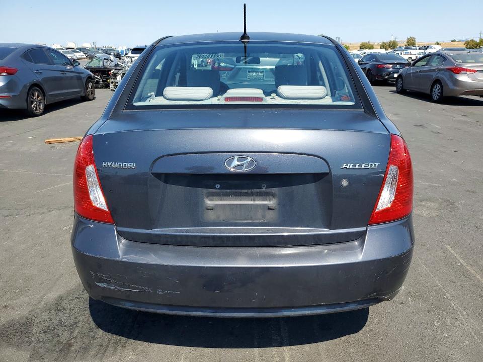 2011 Hyundai Accent VIN KMHCN4AC8BU612579 COPART salvage auction — SIDE, Ca - Salvage Certificate, sold $850 on 2026-07-06 (photo 6)
