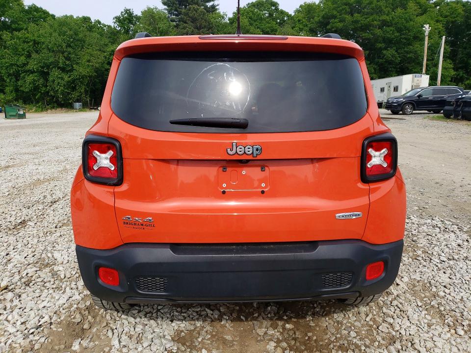 2015 Jeep VIN ZACCJBBT1FPB92920 COPART salvage auction — MINOR DENT/SCRATCHES, MA - CERTIFICATE OF TITLE (P), sold $2,550 on 2026-07-29 (photo 6)