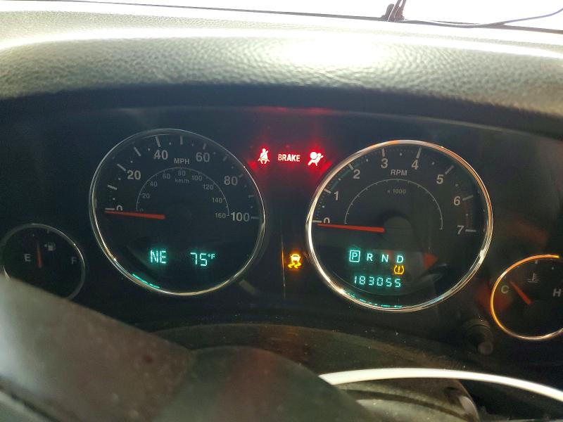 2011 Jeep Wrangler unlimited VIN 1J4BZ3H16BL519210 COPART salvage auction — FRONT END, Pa - Certificate Of Salvage, sold $900 on 2026-07-09 (photo 9)