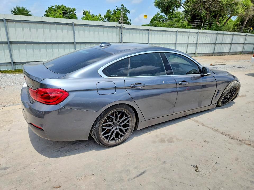 2018 BMW 4er VIN WBA4J1C5XJBG79521 COPART salvage auction — FRONT END, Tx - Salvage Vehicle Title, sold $1,100 on 2026-07-28 (photo 3)