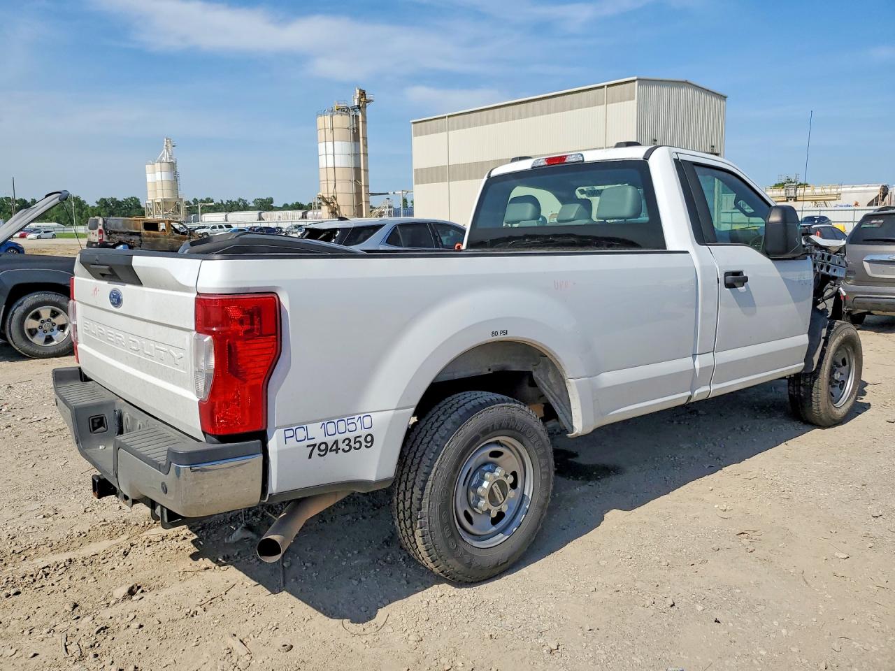 2021 Ford F-250 Super Duty VIN 1FTBF2A60MEC72692 COPART salvage auction — Front End, KS - CERTIFICATE OF TITLE, sold $7,100 on 2026-07-09 (photo 3)