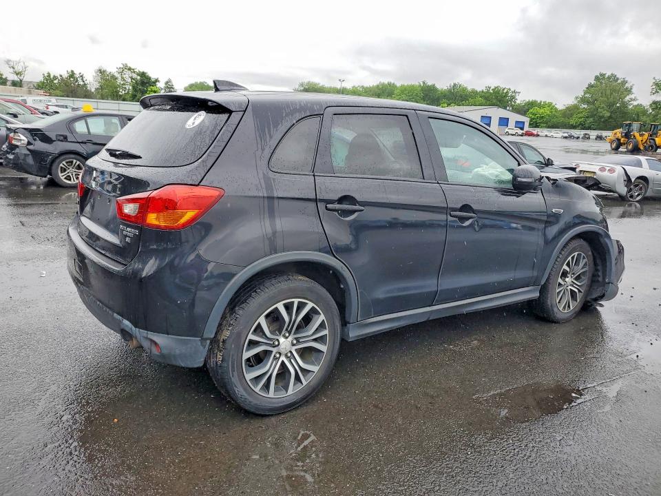 2017 Mitsubishi Outlander VIN JA4AP3AW6HZ060127 COPART salvage auction — FRONT END, Nj - Cert Of Title-Salvage, sold $900 on 2026-07-30 (photo 3)