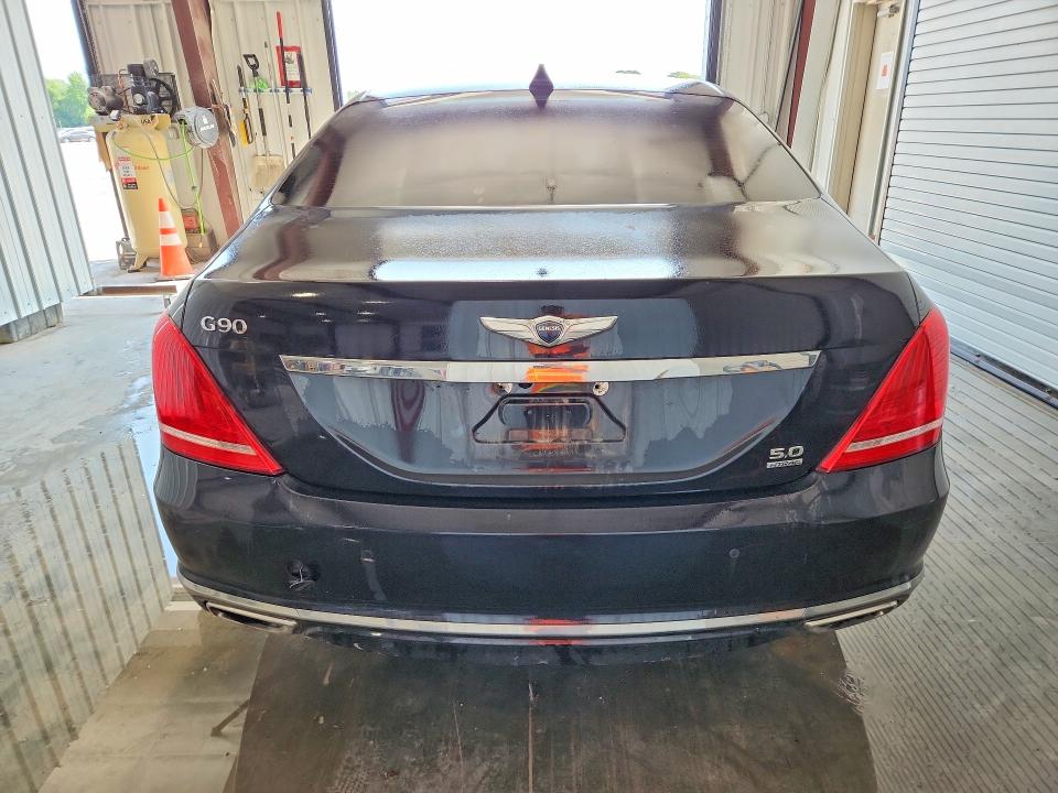2018 Genesis G90 VIN KMHG54JH9JU042765 COPART salvage auction — SIDE, IL - CERTIFICATE OF TITLE, sold $950 on 2026-07-09 (photo 6)