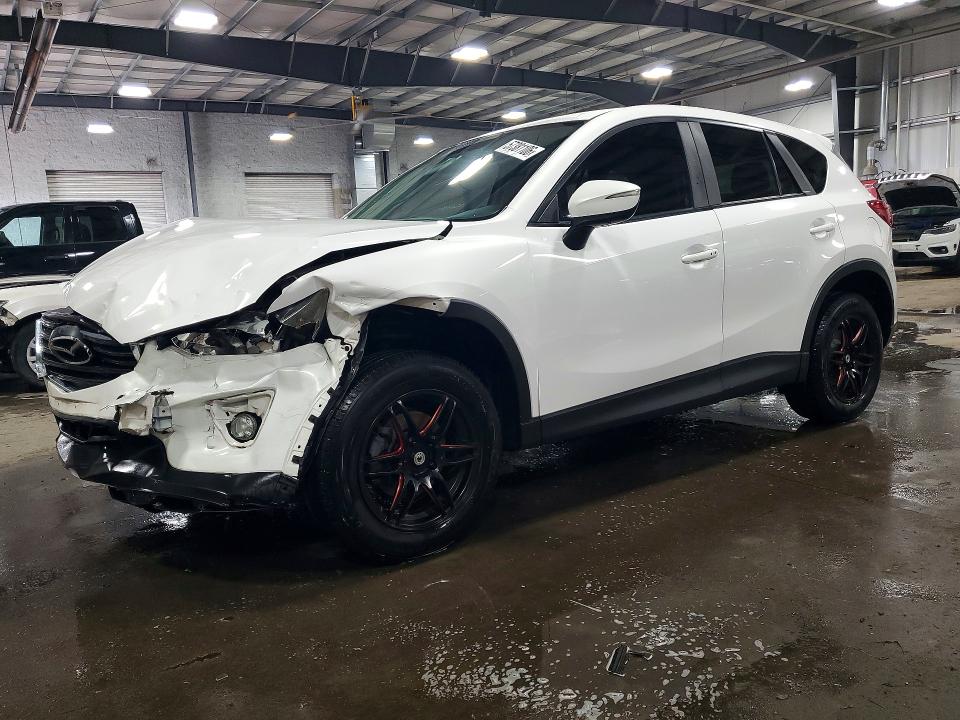 2016 Mazda Cx-5 VIN JM3KE2CY0G0692821 COPART salvage auction — FRONT END, Mn - Cert Of Title-Prior Salvage, sold $300 on 2026-07-21 (photo 1)