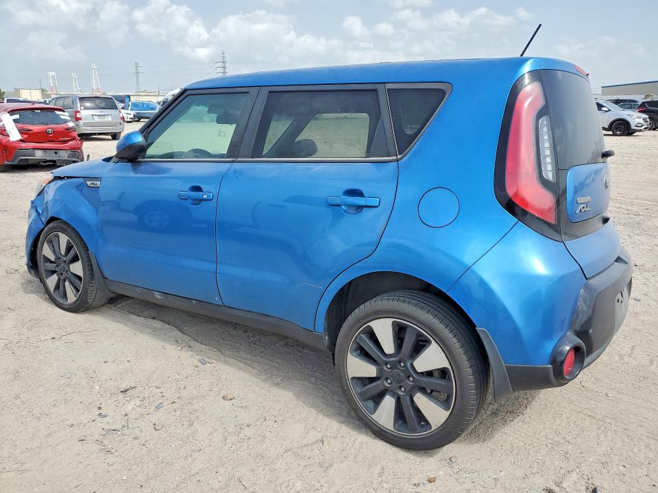2016 Kia Soul VIN KNDJP3A58G7315190 COPART salvage auction — FRONT END, Tx - Salvage Vehicle Title, sold $725 on 2026-07-24 (photo 2)