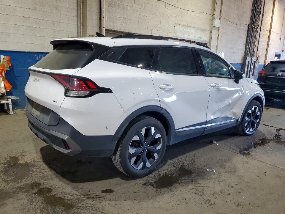 2023 Kia Sportage VIN 5XYK6CAFXPG116676 COPART salvage auction — SIDE, Mi - Certificate Of Title, sold $1,100 on 2026-07-21 (photo 3)
