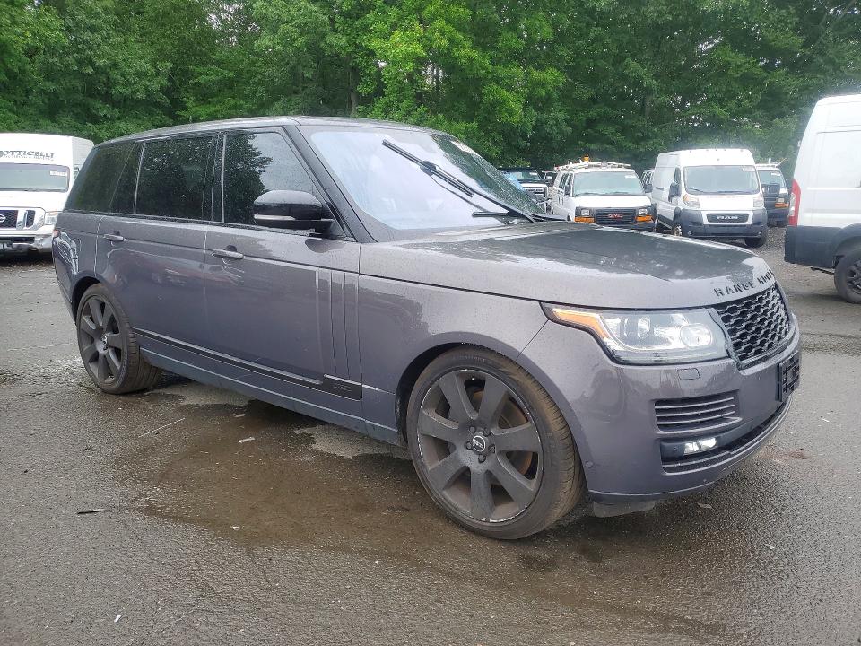 2016 Land rover RANGE ROVER VIN SALGS3EF3GA260512 COPART salvage auction — MINOR DENT/SCRATCHES, CT - CERTIFICATE OF TITLE (P), sold $7,800 on 2026-07-30 (photo 4)