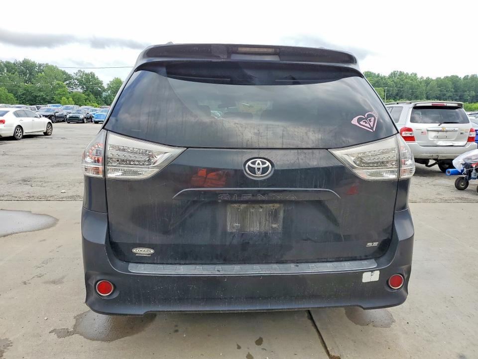 2011 Toyota Sienna VIN 5TDXK3DC5BS029363 COPART salvage auction — FRONT END, Fl - Cert Of Title Slvg Rebuildable, sold $900 on 2026-07-06 (photo 6)