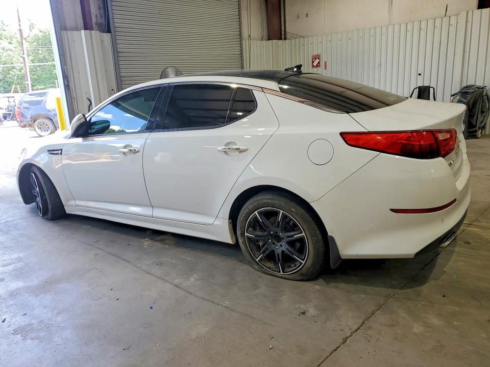 2015 Kia Optima VIN 5XXGN4A78FG461280 COPART salvage auction — MECHANICAL, TX - CERTIFICATE OF TITLE, sold $725 on 2026-07-27 (photo 2)