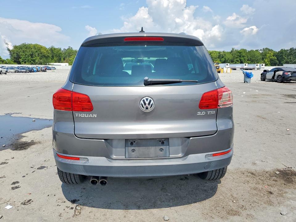 2015 Volkswagen Tiguan VIN WVGAV7AX7FW516013 COPART salvage auction — MECHANICAL, Fl - Certificate Of Title, sold $1,350 on 2026-07-06 (photo 6)