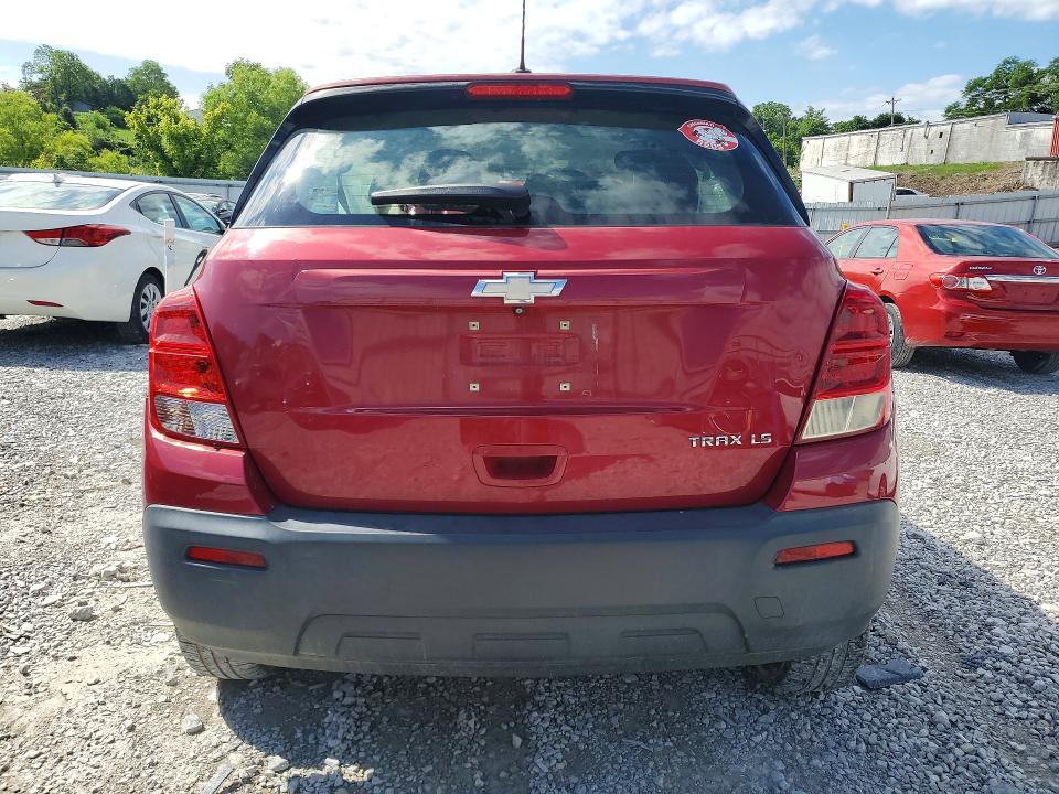 2015 Chevrolet Trax VIN KL7CJKSB9FB171277 COPART salvage auction — FRONT END, KY - CERT OF TITLE-SALVAGE (P), sold $275 on 2026-07-31 (photo 6)