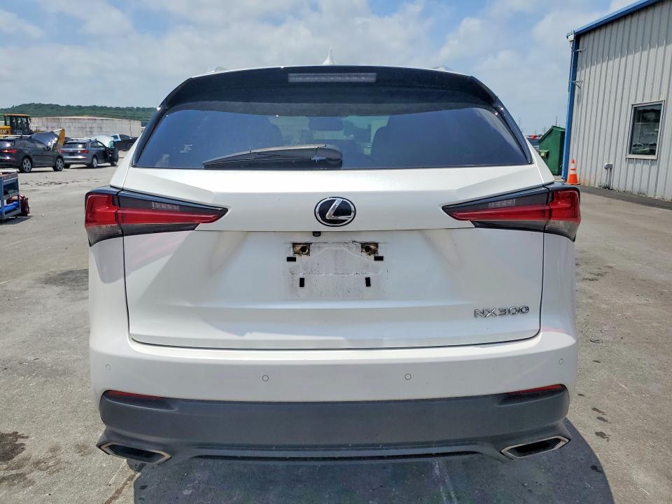 2020 Lexus Nx VIN JTJDARDZ0L5008017 COPART salvage auction — HAIL, Ok - Cert Of Title-Salvage, sold $12,600 on 2026-07-22 (photo 6)