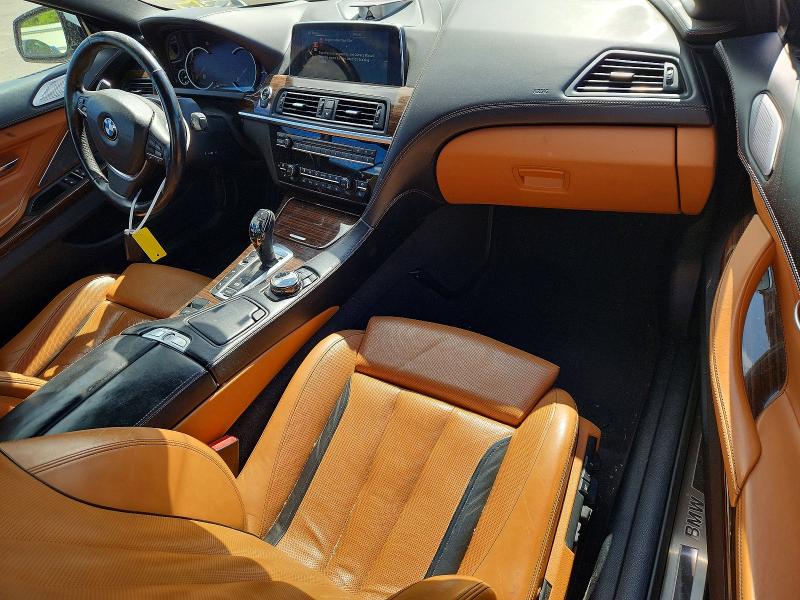 2016 BMW 6er VIN WBA6F7C53GD930404 COPART salvage auction — FRONT END, Ny - Mv-907A Salvage Certificate, sold $2,600 on 2026-08-03 (photo 8)