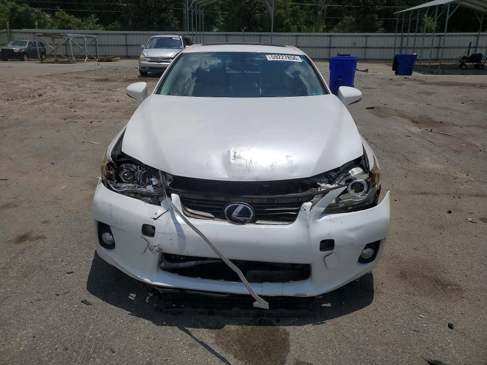 2012 Lexus Ct VIN JTHKD5BH8C2082712 COPART salvage auction — FRONT END, Ga - Cert Of Title-Salvage, sold $3,200 on 2026-07-20 (photo 5)
