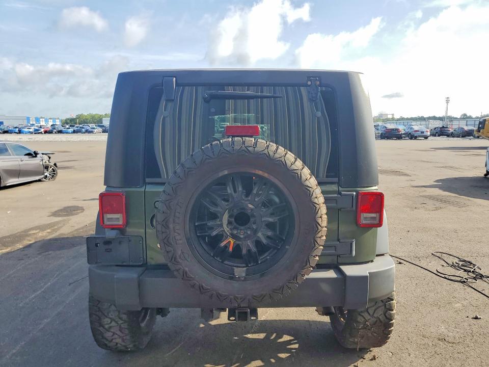 2007 Jeep Wrangler / VIN 1J4GB59117L143088 COPART salvage auction — MINOR DENT/SCRATCHES, Fl - Certificate Of Title (P), sold $4,300 on 2026-07-08 (photo 6)