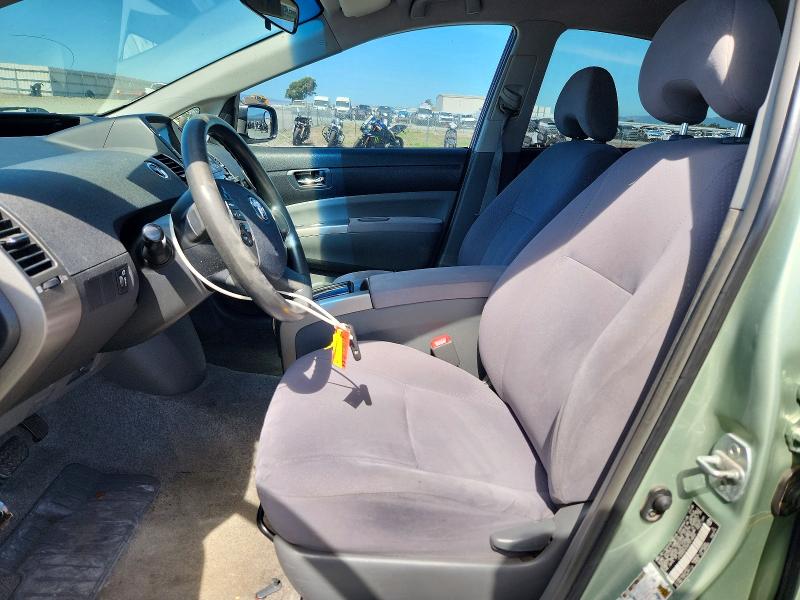 2008 Toyota Prius VIN JTDKB20U587814858 COPART salvage auction — FRONT END, CA - SALVAGE CERTIFICATE, sold $425 on 2026-07-13 (photo 7)