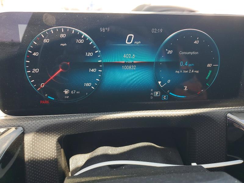 2020 Mercedes-benz Cla-klasse VIN WDD5J4HB7LN079597 COPART salvage auction — REAR END, Ca - Salvage Certificate, sold $250 on 2026-07-23 (photo 9)
