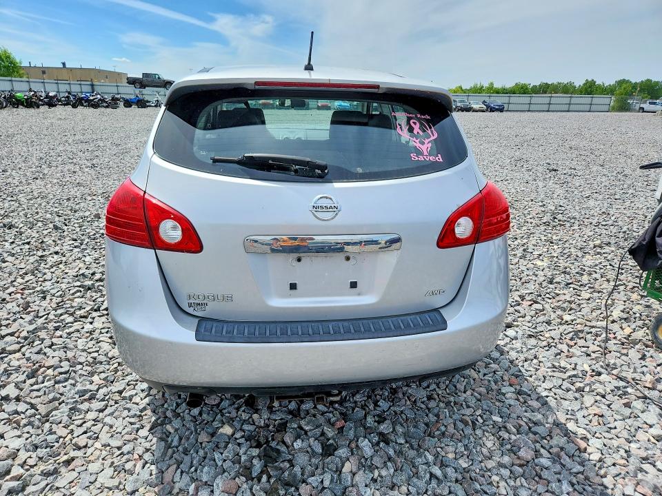2011 Nissan Rogue VIN JN8AS5MV8BW668649 COPART salvage auction — FRONT END, Wi - Certificate Of Title, sold $900 on 2026-07-20 (photo 6)