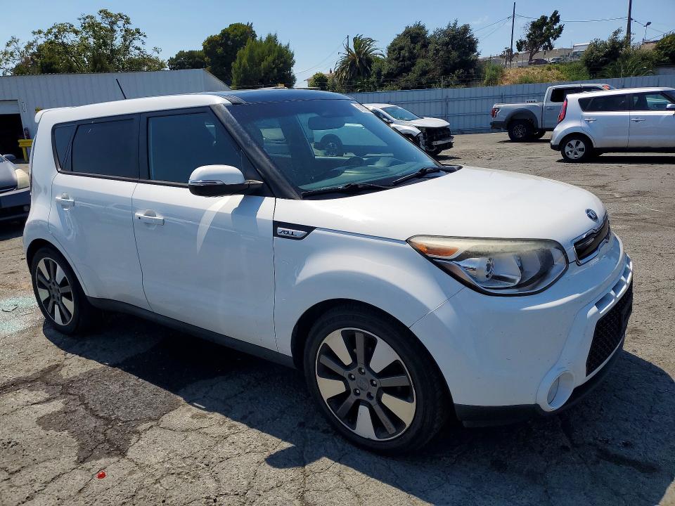 2015 Kia Soul VIN KNDJX3A59F7798946 COPART salvage auction — SIDE, Ca - Salvage Certificate, sold $1,150 on 2026-07-24 (photo 4)