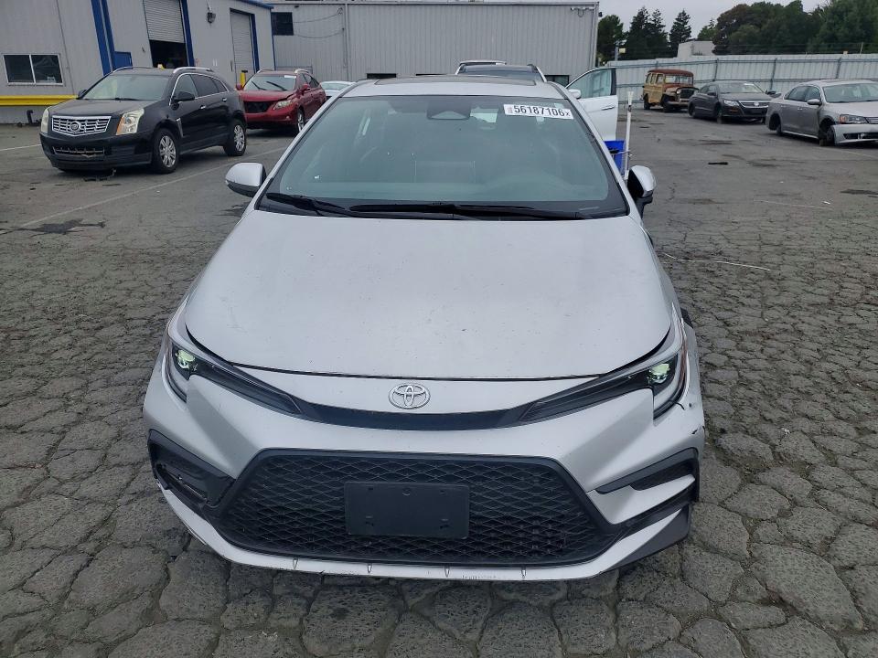 2025 Toyota VIN 5YFT4MCE3SP218085 COPART salvage auction — FRONT END, Ca - Salvage Certificate, sold $14,300 on 2026-07-10 (photo 5)