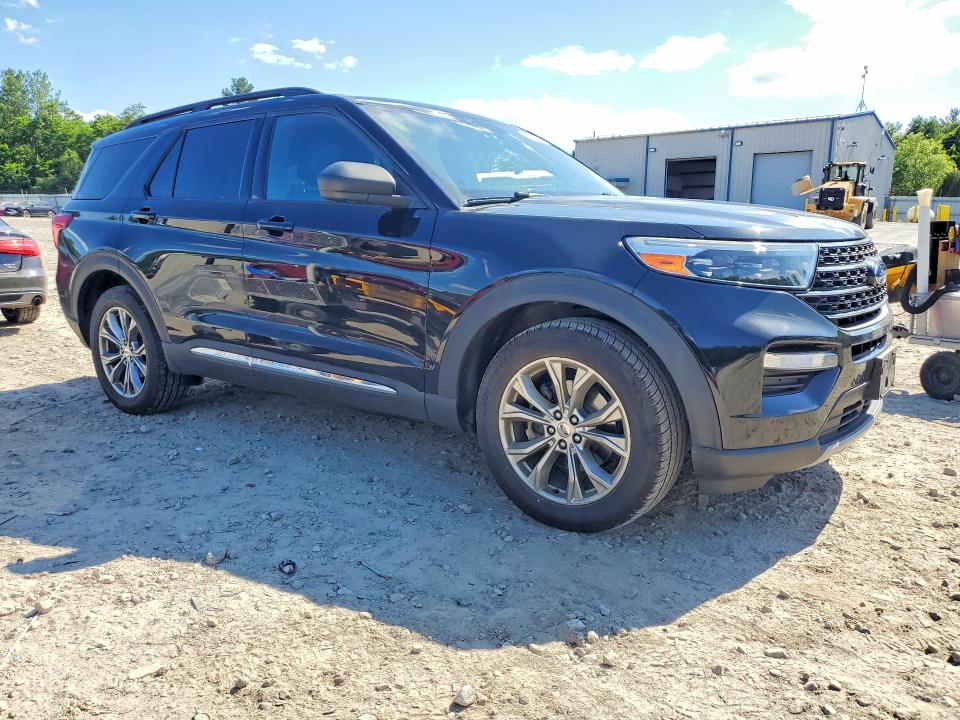2020 Ford Explorer VIN 1FMSK8DH9LGC19418 COPART salvage auction — FRONT END, Ma - Cert Of Title-Salvage, sold $6,600 on 2026-08-27 (photo 4)
