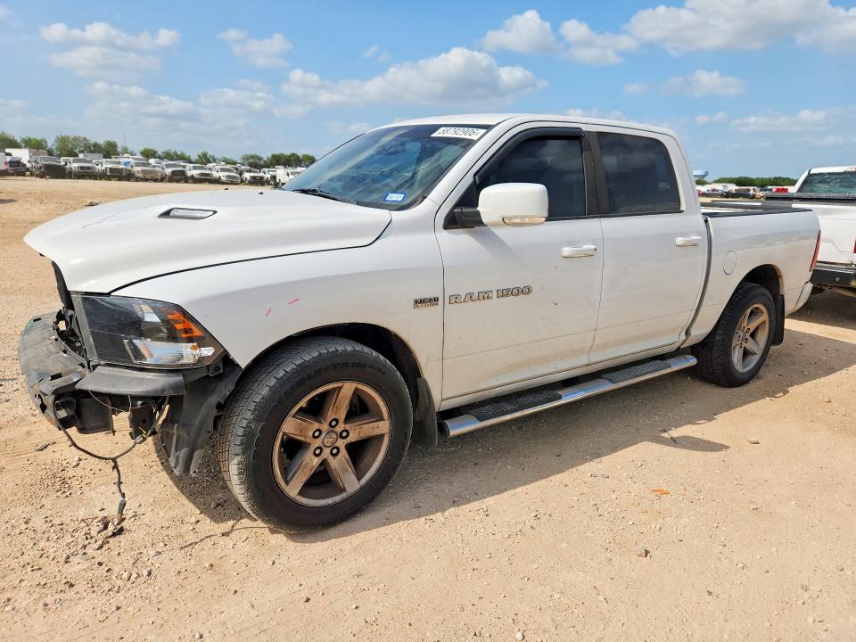 2011 Dodge Ram 1500 VIN 1D7RB1CT4BS654851 COPART salvage auction — FRONT END, Tx - Salvage Vehicle Title, sold $2,100 on 2026-07-30 (photo 1)