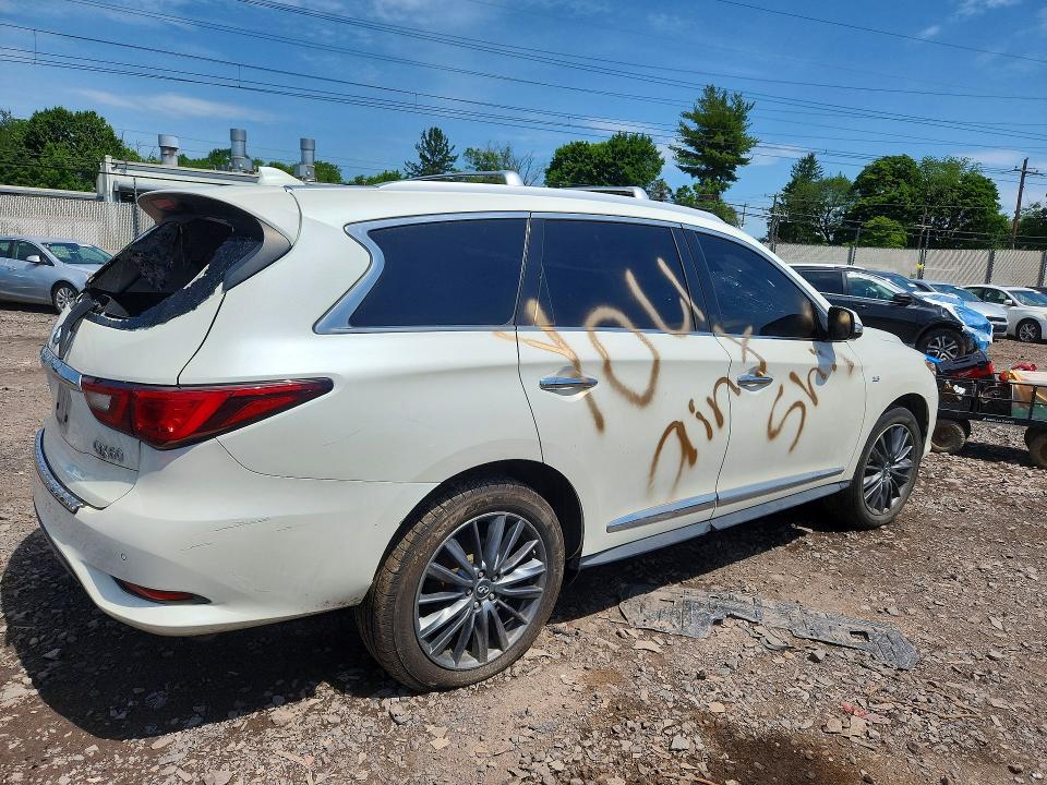 2019 Infiniti VIN 5N1DL0MM1KC524521 COPART salvage auction — VANDALISM, Pa - Certificate Of Salvage, sold $1,650 on 2026-07-29 (photo 3)