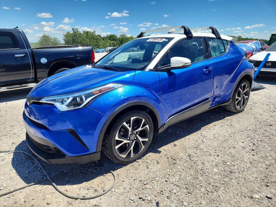 2019 Toyota C-hr VIN NMTKHMBX4KR080176 COPART salvage auction — SIDE, Mi - Certificate Of Title, sold $3,100 on 2026-07-30 (photo 1)