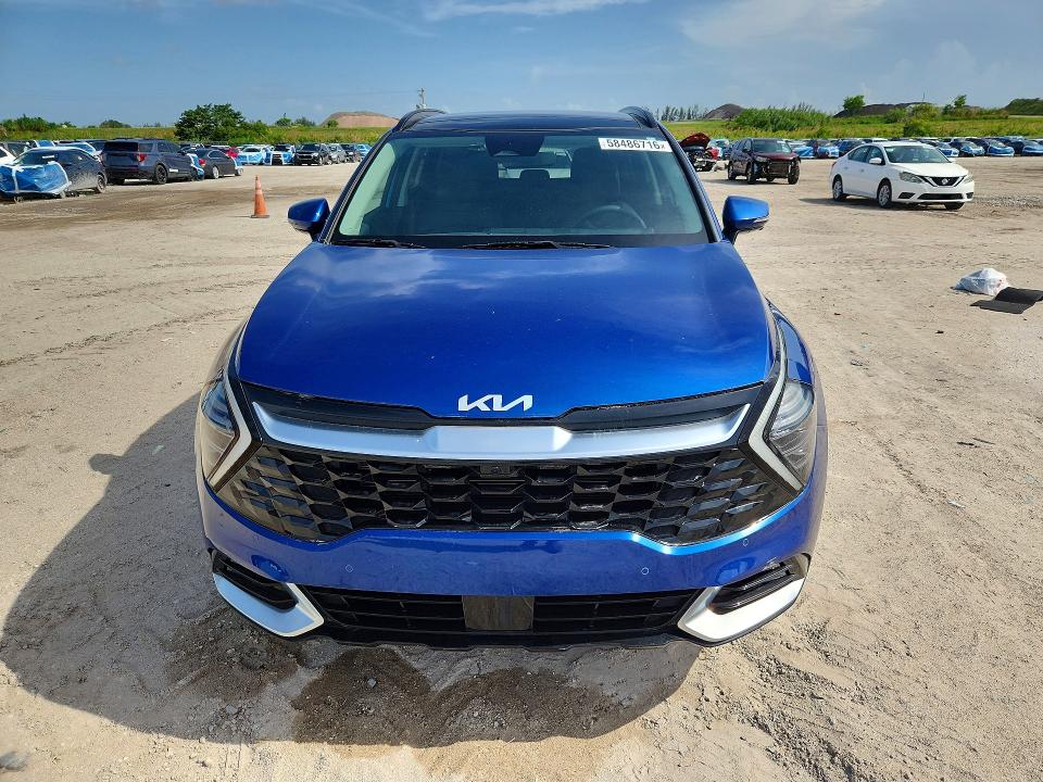2024 Kia Sportage VIN 5XYK53DF5RG140952 COPART salvage auction — REAR END, Fl - Cert Of Title Slvg Rebuildable, sold $9,800 on 2026-07-09 (photo 5)