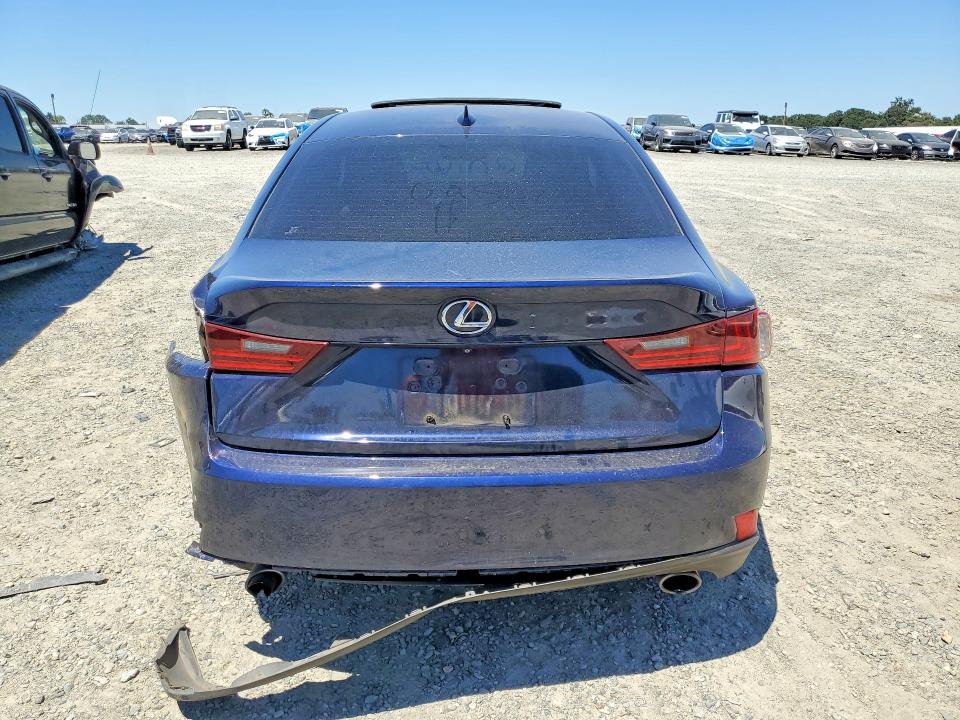 2015 Lexus Is 250 VIN JTHBF1D25F5060536 COPART salvage auction — FRONT END, Ca - Salvage Certificate, sold $400 on 2026-07-21 (photo 6)