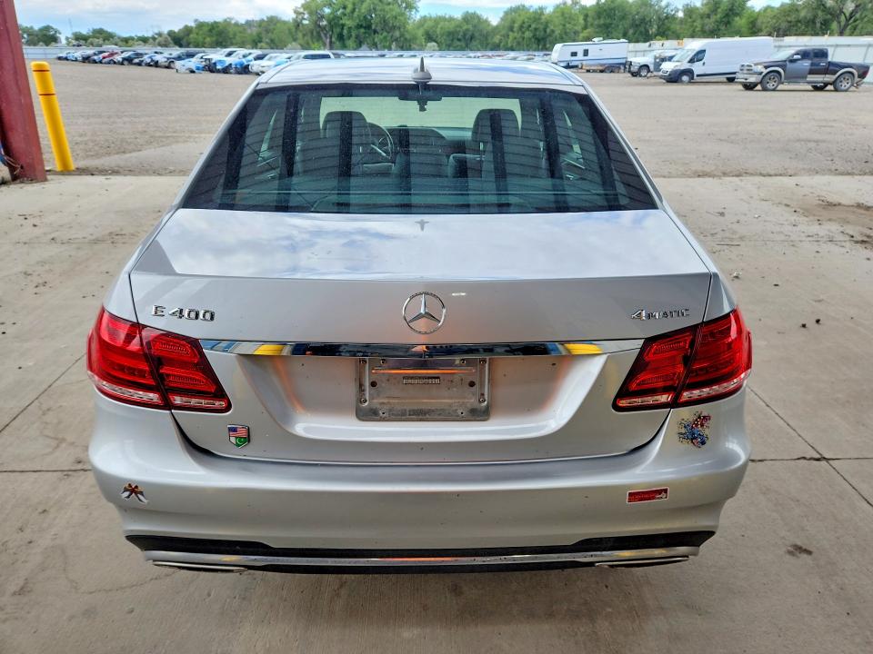 2015 Mercedes-benz E-klasse VIN WDDHF6HB7FB137675 COPART salvage auction — FRONT END, Id - Salvage Certificate Of Title, sold $3,100 on 2026-08-15 (photo 6)