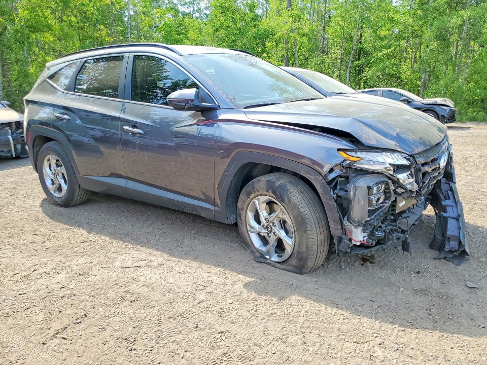 2024 Hyundai Tucson VIN KM8JBCDE6RU306501 COPART salvage auction — FRONT END, On - Permit Salvage, sold $6,800 on 2026-07-07 (photo 4)