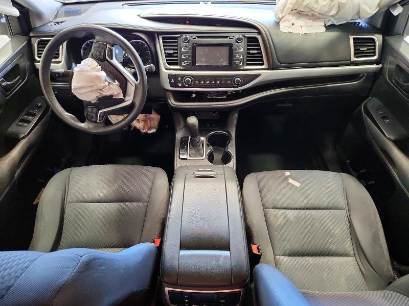 2015 Toyota Highlander VIN 5TDBKRFH5FS214735 COPART salvage auction — FRONT END, VA - CERT OF TITLE - SALVAGE, sold $2,650 on 2026-07-02 (photo 8)