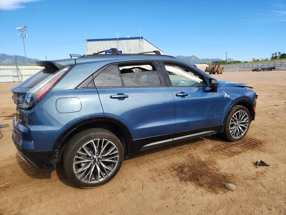 2024 Cadillac Xt4 VIN 1GYFZFR41RF199072 COPART salvage auction — FRONT END, Co - Salvage Title, sold $7,100 on 2026-07-29 (photo 3)