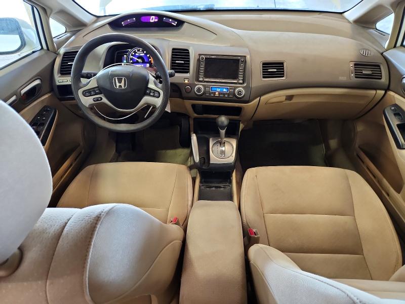 2006 Honda Civic hybrid VIN JHMFA36256S003389 COPART salvage auction — WATER/FLOOD, Fl - Cert Of Title-Flood & Rebuilt, sold $375 on 2026-07-13 (photo 8)
