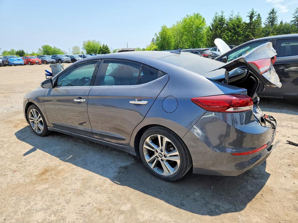 2017 Hyundai VIN KMHD84LF9HU193251 COPART salvage auction — REAR END, ON - PERMIT SALVAGE, sold $1,650 on 2026-07-28 (photo 2)