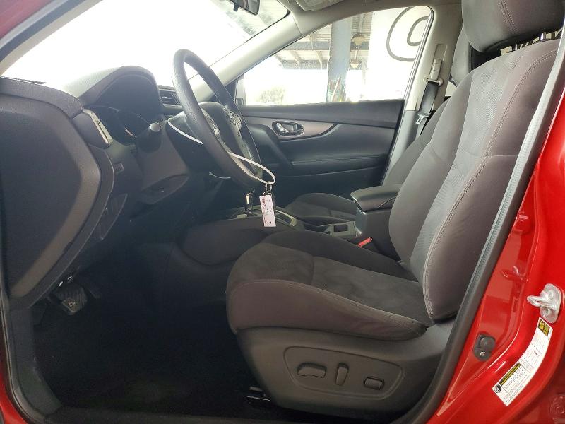 2016 Nissan Rogue VIN KNMAT2MT9GP630807 COPART salvage auction — REAR END, Ca - Salvage Certificate, sold $800 on 2026-07-02 (photo 7)