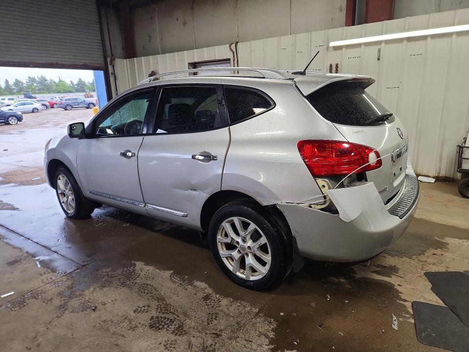 2013 Nissan Rogue VIN JN8AS5MV9DW610746 COPART salvage auction — REAR END, Il - Salvage Certificate, sold $400 on 2026-07-21 (photo 2)