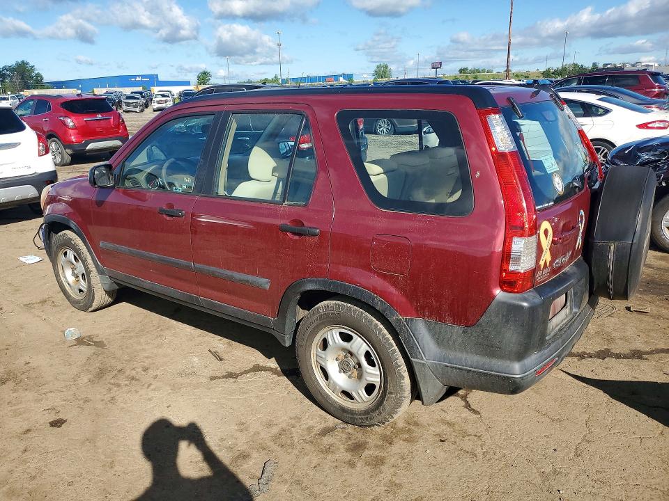 2006 Honda Cr-v VIN SHSRD78516U402083 COPART salvage auction — FRONT END, Mi - Cert Of Title-Salvage Vehicle, sold $875 on 2026-07-31 (photo 2)