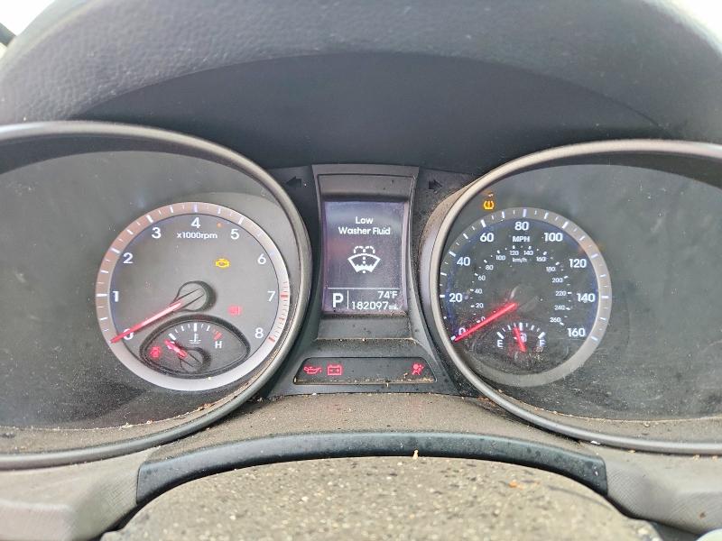 2014 Hyundai VIN 5XYZU3LB2EG210031 COPART salvage auction — MINOR DENT/SCRATCHES, Tx - Certificate Of Title, sold $900 on 2026-07-07 (photo 9)