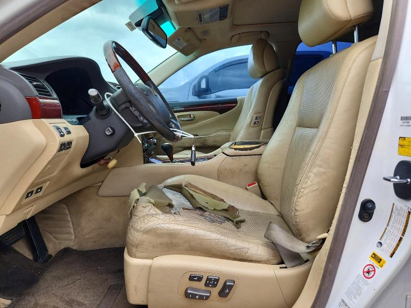 2009 Lexus Ls VIN JTHCL46F095002966 COPART salvage auction — SIDE, Al - Cert Of Title-Salvage Title, sold $725 on 2026-07-27 (photo 7)
