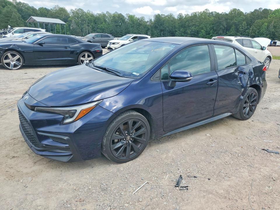 2023 Toyota Corolla VIN 5YFS4MCE7PP162624 COPART salvage auction — SIDE, Va - Cert Of Title - Salvage, sold $5,700 on 2026-07-27 (photo 1)