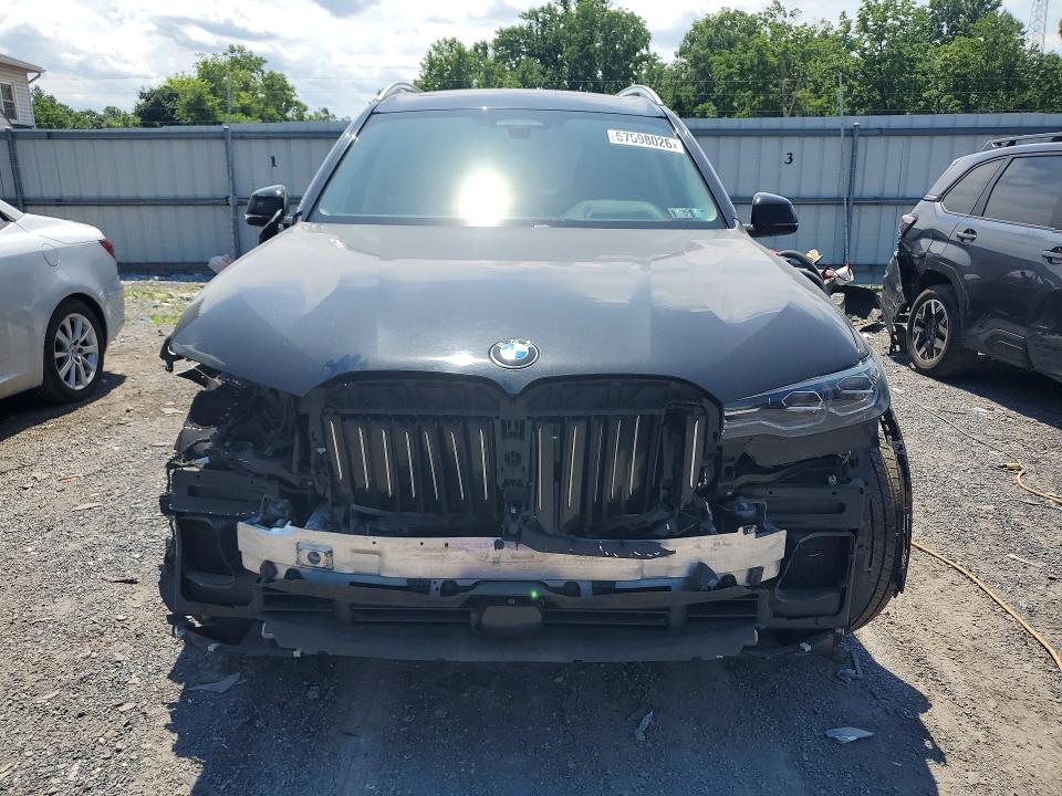 2019 BMW X7 VIN 5UXCX4C54KLS36044 COPART salvage auction — FRONT END, Pa - Certificate Of Salvage, sold $175 on 2026-07-30 (photo 5)