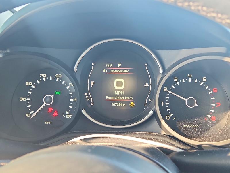 2018 Fiat 500 VIN ZFBCFADH2JZ040713 COPART salvage auction — FRONT END, Tx - Salvage Vehicle Title, sold $1,350 on 2026-07-20 (photo 9)