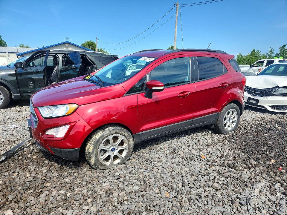 2018 Ford Ecosport VIN MAJ3P1TEXJC222766 COPART salvage auction — FRONT END, Il - Salvage Certificate, sold $1,900 on 2026-07-27 (photo 1)