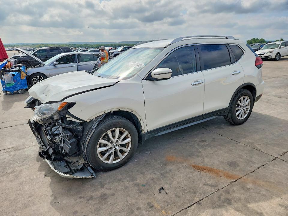 2019 Nissan Rogue VIN JN8AT2MT7KW264378 COPART salvage auction — FRONT END, Tx - Salvage Vehicle Title, sold $3,000 on 2026-07-02 (photo 1)