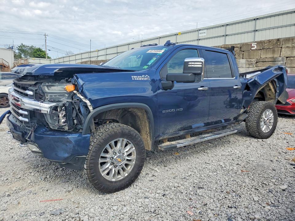 2021 Chevrolet Silverado VIN 1GC4YREY1MF244109 COPART salvage auction — REAR END, Ky - Cert Of Title-Salvage, sold $775 on 2026-07-31 (photo 1)