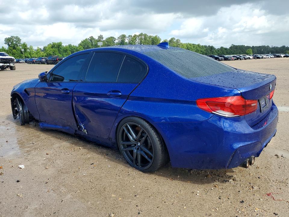 2019 BMW M5 VIN WBSJF0C59KB447789 COPART salvage auction — FRONT END, Tx - Salvage Vehicle Title, sold $18,600 on 2026-07-17 (photo 2)