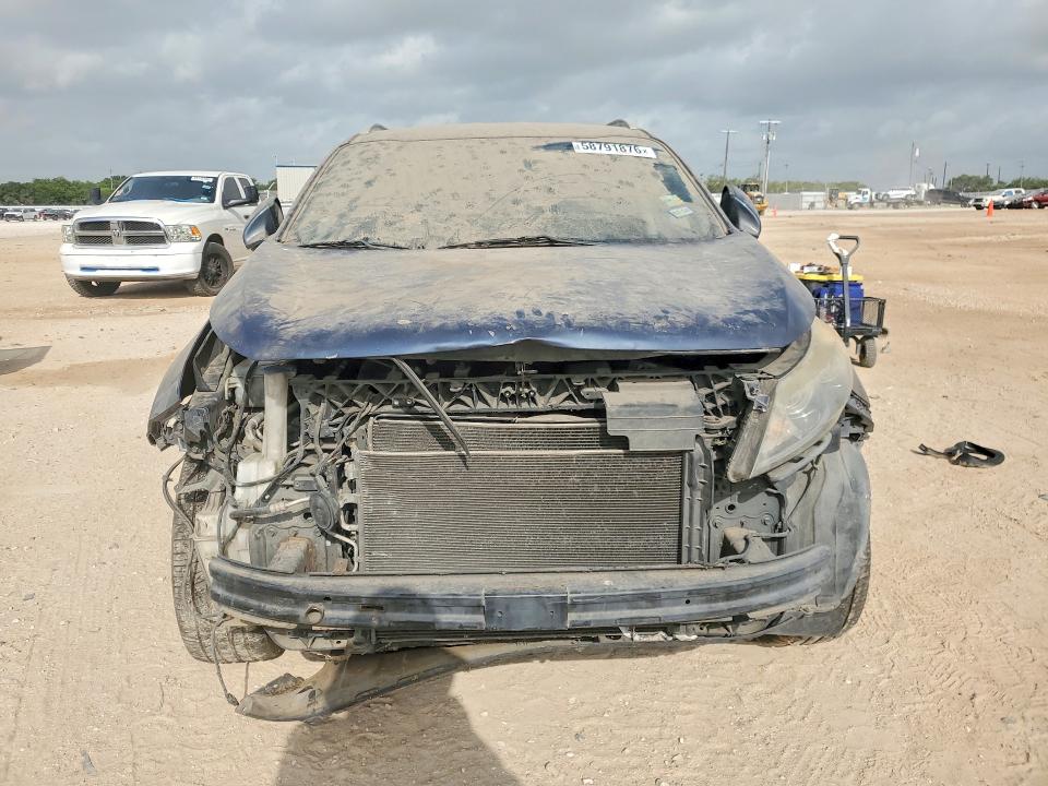 2015 Kia Sportage VIN KNDPC3AC2F7696179 COPART salvage auction — FRONT END, Tx - Certificate Of Title, sold $950 on 2026-07-23 (photo 5)